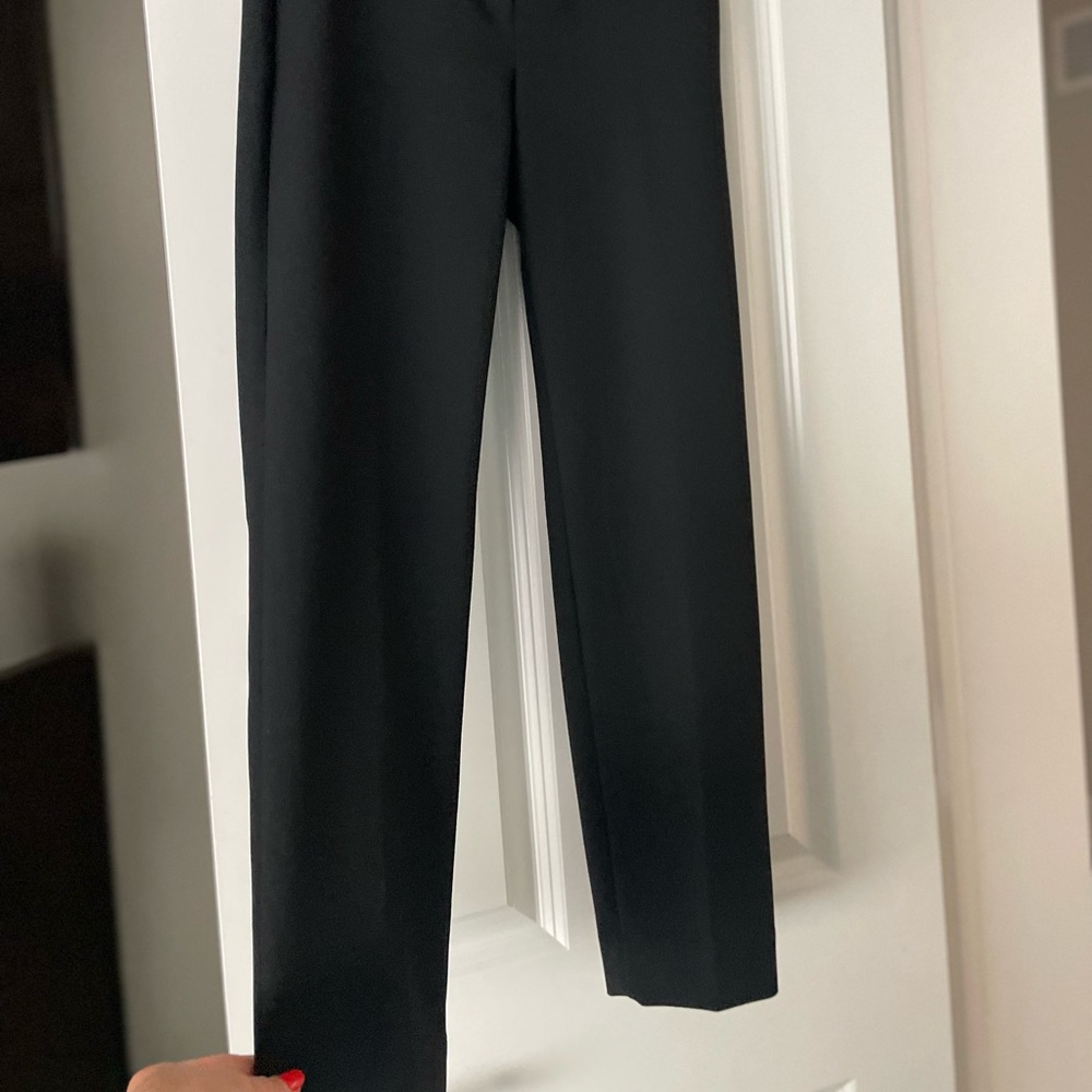 High-rise Cameron pant in four-season stretch size 2, black